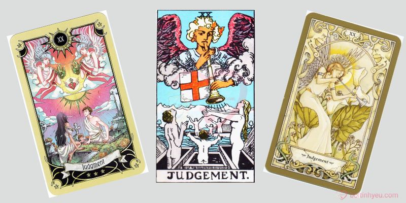 Lá bài Judgement trong bộ bài Tarot